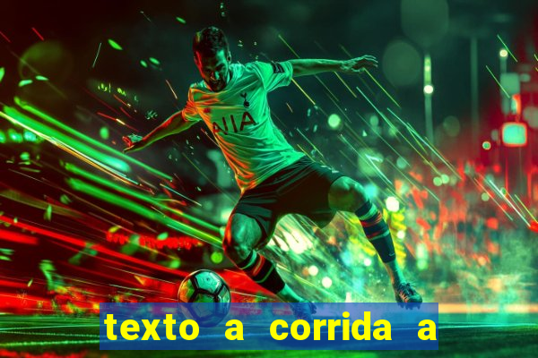 texto a corrida a lagarta lili